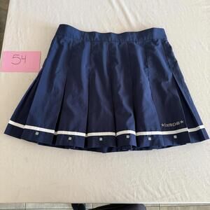 IXSPA Navy Blue Pleated Skirt Size 12